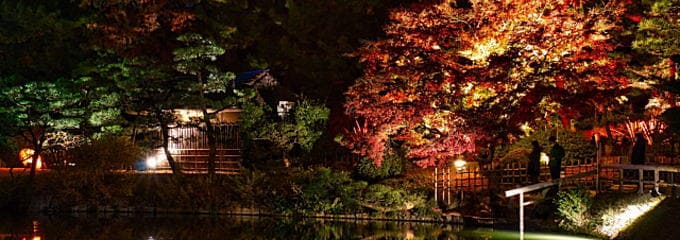 後楽園（岡山）の紅葉