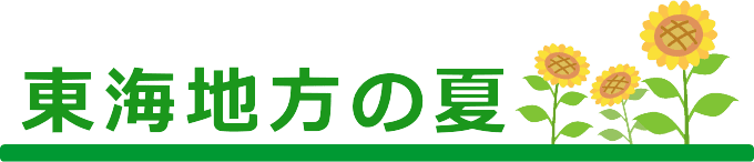 東海地方の夏