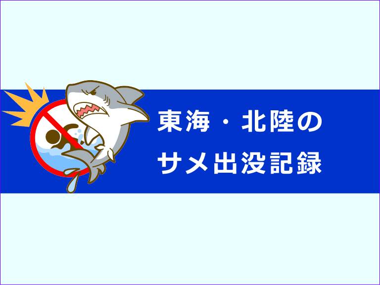 サメの出没記録