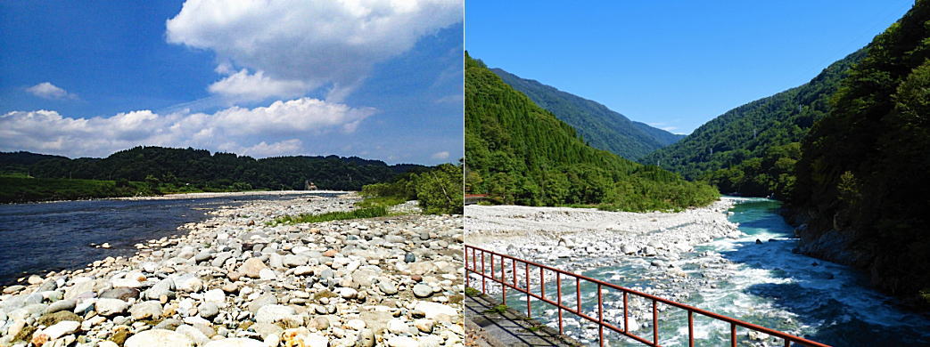 富山県の神通川