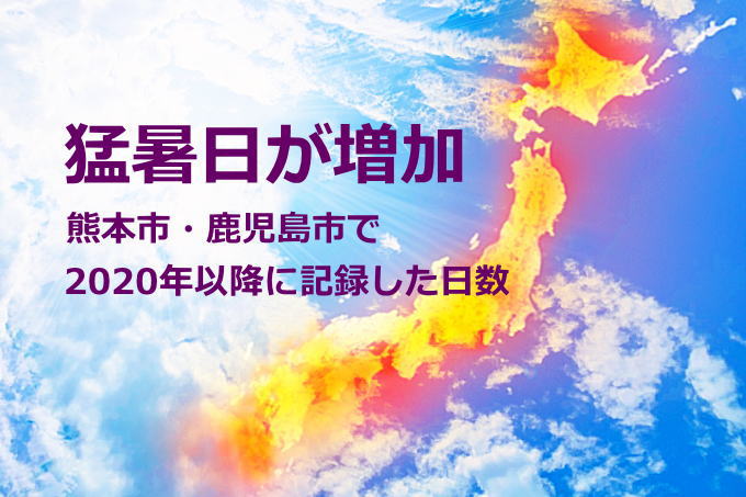 九州の猛暑日