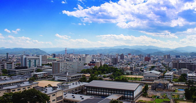 鳥取市の都市景観