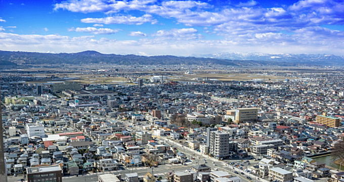 山形県山形市の気温