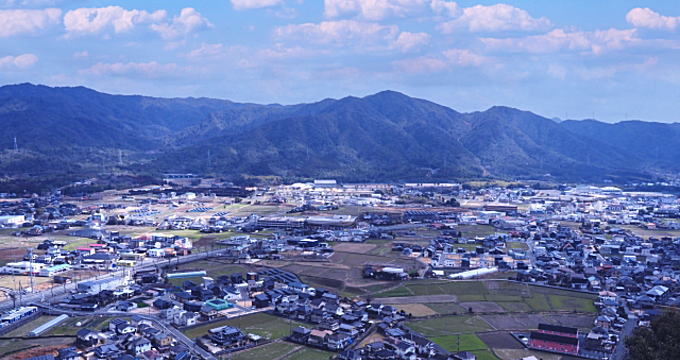 山口市の街並み