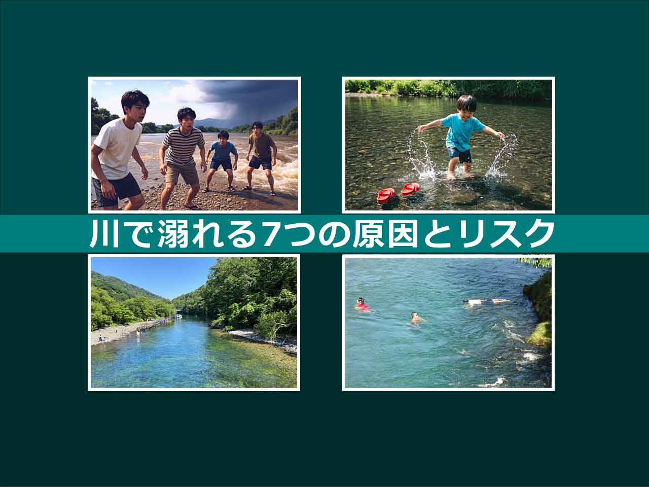 川の水難事故原因