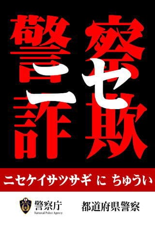01 ニセ警察詐欺の某誌チラシ